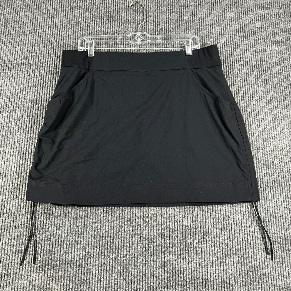 Columbia Anytime Skort Womens XL Extra Large Black Lined Outdoor Casual Hiking